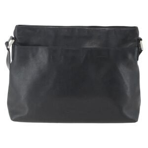 Chanel Vintage Leather Black Leather Shoulder Bag Bag